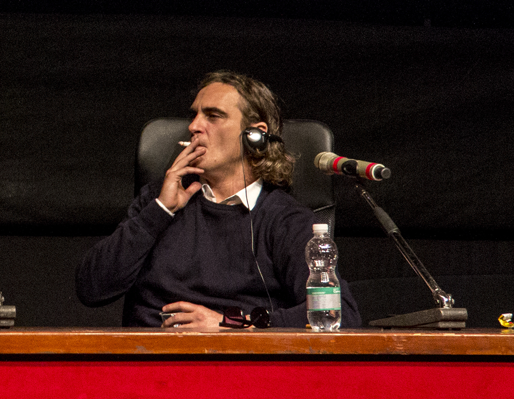 Joaquin Phoenix Cigarette