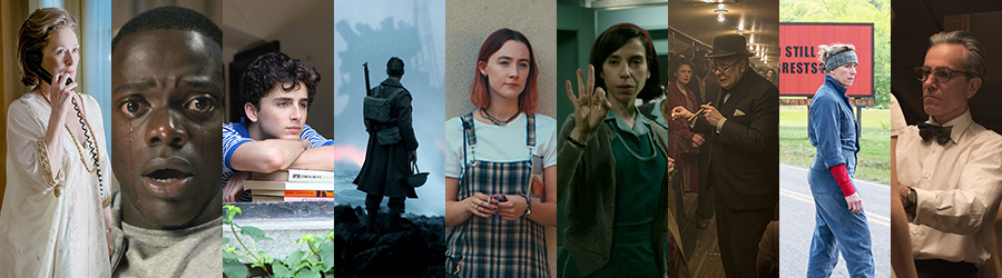 Oscar 2018: Le scene più belle dei candidati come Miglior Film