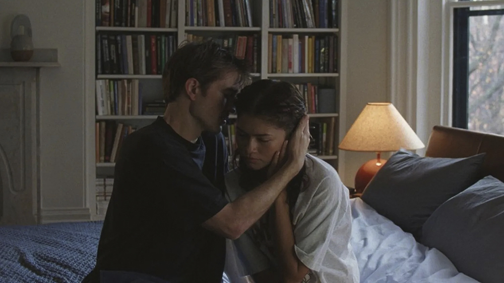 Robert Pattinson e Zendaya in una scena di The Drama